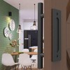 WOLFBIRD 24 cm Barn Door Handle, Sliding Door Pull Handle,