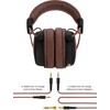 Pronomic KH-6093 KU Studio Headphones - Excellent Sound Isolation Outward