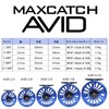 M MAXIMUMCATCH Maxcatch Fly Reel Mid Arbor CNC Machined Aluminum