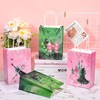 Kavoc Pink and Green Birthday Party Decorations, 24Pcs Double Side