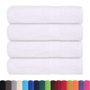 vidaXL Hand Towels, White, 50 x 100 cm, 360 g/m²,