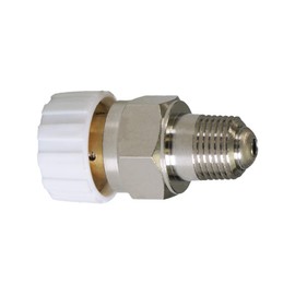 Midline Valve 6I722 Radiator Steam Air Vent with Plastic Knob; Heat Regulator Valve; 1/8 in. MIP; Chrome Plated Steel