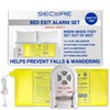 Secure Bed Alarm for Elderly Adults - 12x30 Bed Sensor,