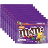 M&M'S Peanut Dark Chocolate Candy Bulk, 9.4 oz Resealable Bag