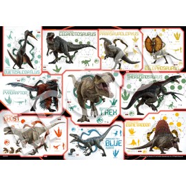 Epoch 500 Piece Jigsaw Puzzle Jurassic World The New Ruler Dinosaur Report (15 x 20 inches)