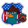 Minoda Phineas & Ferb Patch Large Iron/Seal Spy-Large D01Y5952