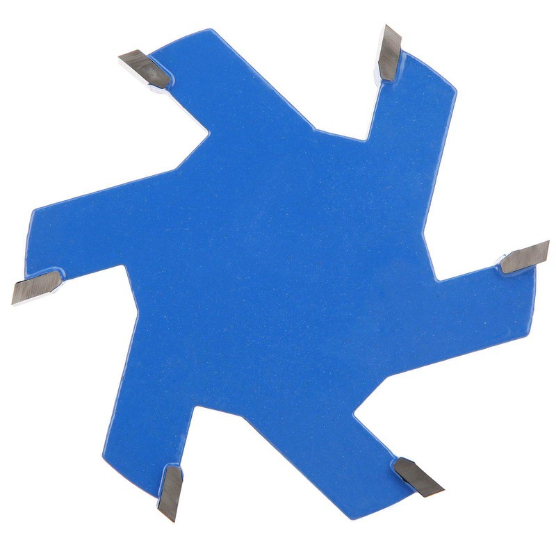 12mm Shank 6 Teeth TShaped Slotting Router Bit Woodworking Milling