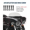 YAORISE 42Pcs Motorcycle Fairing Bolt Kit, Stainless Steel Batwing Windshield