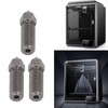 3PCS Hardened Steel Nozzles High Flow Nozzle Kit 3D Printer