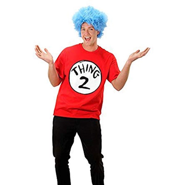 Dr. Seuss Thing 2 Costume Kit: Short Sleeve Tee and