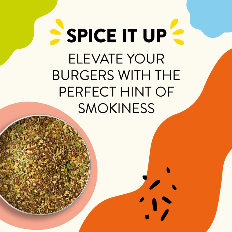Just Spices Burger Allrounder, 2.11 OZ | Spice up Burgers