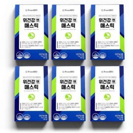 FromBio Stomach Health Mastic 15 packs 6 / 프롬바이오 위건강엔 매스틱 15포 6개