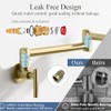 Pot Filler Faucet Wall Mount - 3 Spray Modes, Double