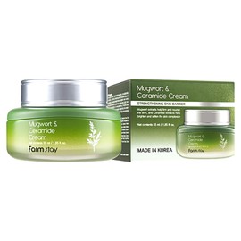 Mugwort cream 55ml with refreshing mugwort scent and moisturizing feeling / 산뜻한 쑥 향과 촉촉한 보습감을 가진 쑥크림 55ml