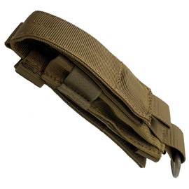 Miles Molle Multi Tool Pouch and Folding Knife Sheath with Adjustable Magnetic Closure (Coyote)