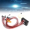 12 LED Flashing Bright Light Strobe Lamps Kit System for