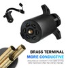 CyperFair 7 Pin to 4 Pin Trailer Adapter, Plug Play