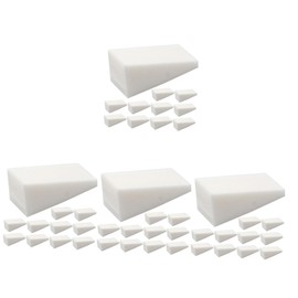 Baluue 80pcs Gradient Nail Art Sponges for Easy Fade Manicure Multi-use Makeup Sponge for Nail Design Comfortable and Soft Cosmetic Tool for Stunning Effects