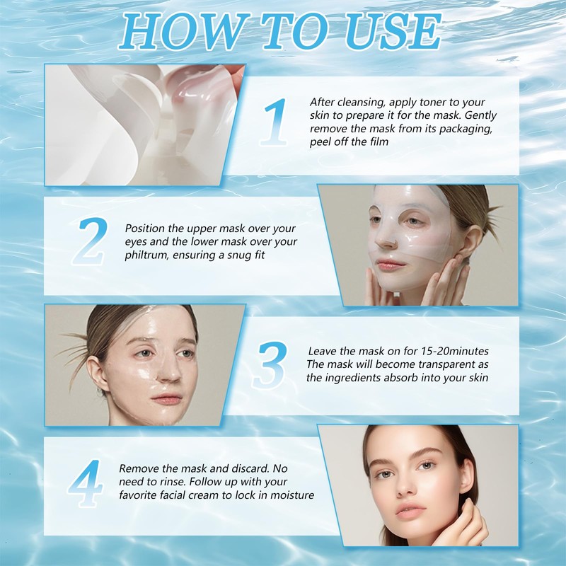 Organic Collagen Mask (B5-8 Pieces)