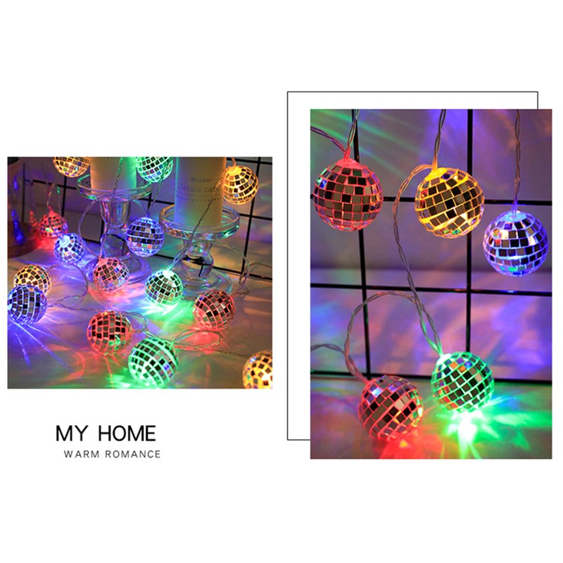 10ft 20LED Globe String Lights Decorative Hanging Lights Balls Fairy