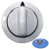 HQRP Timer Knob works with GE DPSR473GW1WW DVLR223EG0WW DWSR463GG1WW DWSR483EG0WW