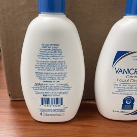 Vanicream Gentle Facial Cleanser, For Sensitive Skin, Fragrance Free, 8 fl oz (237 ml)
