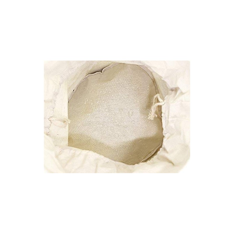 FiveSeasonStuff Pack of 2 Foldable Light Beige Cotton Linen Storage
