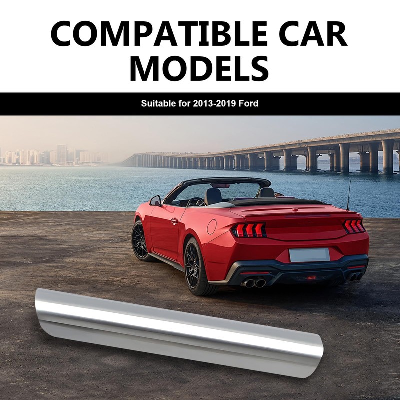 DYEKNEE 1 PC Silver Front Driver Left Side Interior Pull