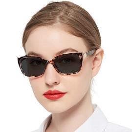 OCCI CHIARI Bifocal Reading Sunglasses Womems Thick Blue Light Blocking Sun Readers Outdoor UV400 1.0 1.5 2.0 2.5 3.0 3.5(Brown 200+)