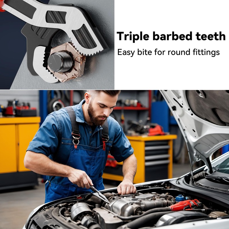 Multi Function Adjustable Spanner, Self Adjusting Wrench 6", Small Adjustable