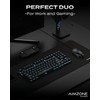 Aimzone Keyboard and Mouse, Wired Ergonomic Gaming Keyboard and Mouse