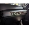 TOYOTA 4Runner Passenger Dash Trim Garnish Heritage Raised Red Two-Toned