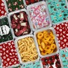 BYKITCHEN 30PCS Foil Trays with Lids for Christmas, 21x16x5cm Foil