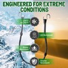 Adjustable Bungee Cords with Hooks, 10 Pack, 31", EPDM Rubber