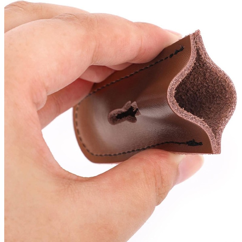 FUNTRESS Archery Recurve Bow Limb Protector Leather Guard Protector End