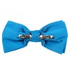 boxed-gifts Mens Clip On Bow Tie - Solid Color Bowties