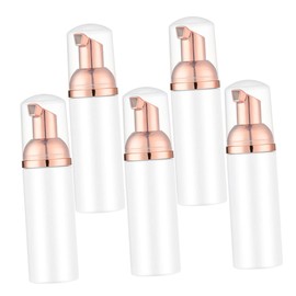 Ciieeo 5pcs Foaming Soap Dispenser Travel Bottles Easy to Refill Pump Bottle for Liquid Soap Hand Wash Shampoo Stylish Design for Home and Travel