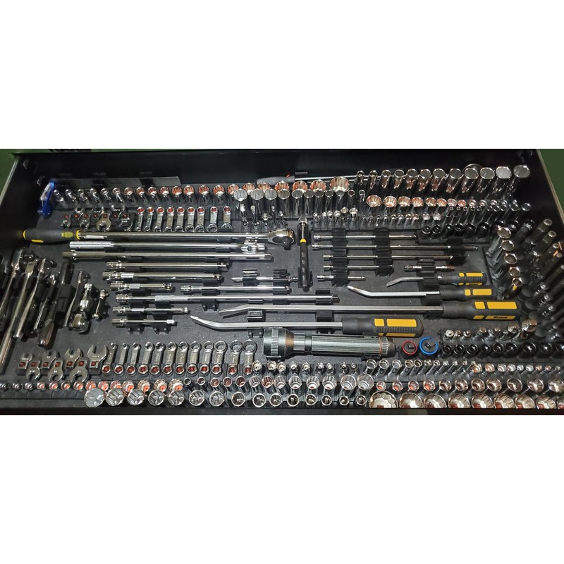 ToolBox Widget - Socket Organizers 1/4" | Includes 12 Modular