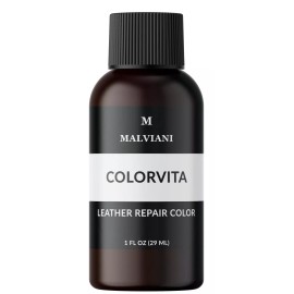 Malviani Leather Repair Color Restorer Furniture Couch Car Seat Espresso Brown - No Kit
