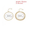 Aneneiceera Fashion Beach Anklet Layered Cuban Chain Anklet Bracelet Gold