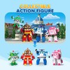 Robocar Poli Mark Transforming Robot, 4" Transformable Action Toy Figure