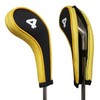 Andux Number Print Golf Iron Club Head Covers with Zipper