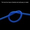 sourcing map PVC Petrol Fuel Line Hose 5mmx8mm 2m Blue