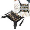 Sports Vest Chest Bag Lightweight Breathable Adjustable Strap Running Vest