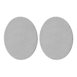 Ausla -Puck -Bildschirme, 2 -Stcs Edelstahl -Kaffeefilter -Netzplatte für Bodenlose Portafilter -Filterkorb und Verhindern, Dass die Gelände Klebens (53 mm / 2,1 Zoll)