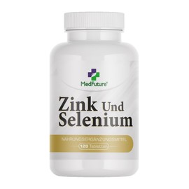 Zinc Chelate 15mg + Organic Selenium 200ug 120 Tablets