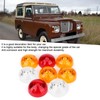 Indicator for Defender 8 Pieces Side Tail Indicator Lamp Lenses