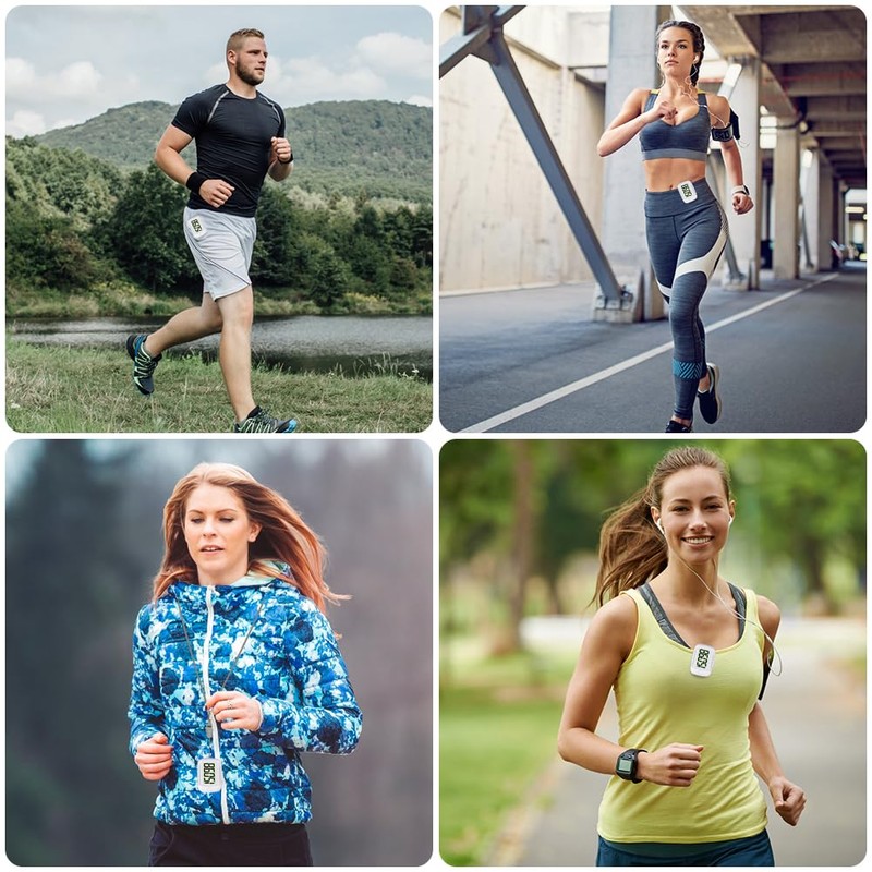 Flintronic Big Screen Pedometer White