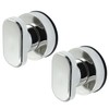 PHITUODA 2 Pack Powerful Suction Cup Glass Mirror Door Handle,