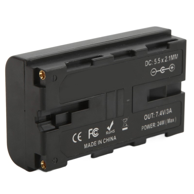 Dummy Battery with DC 7.4V Elbow Power Cable for Sony